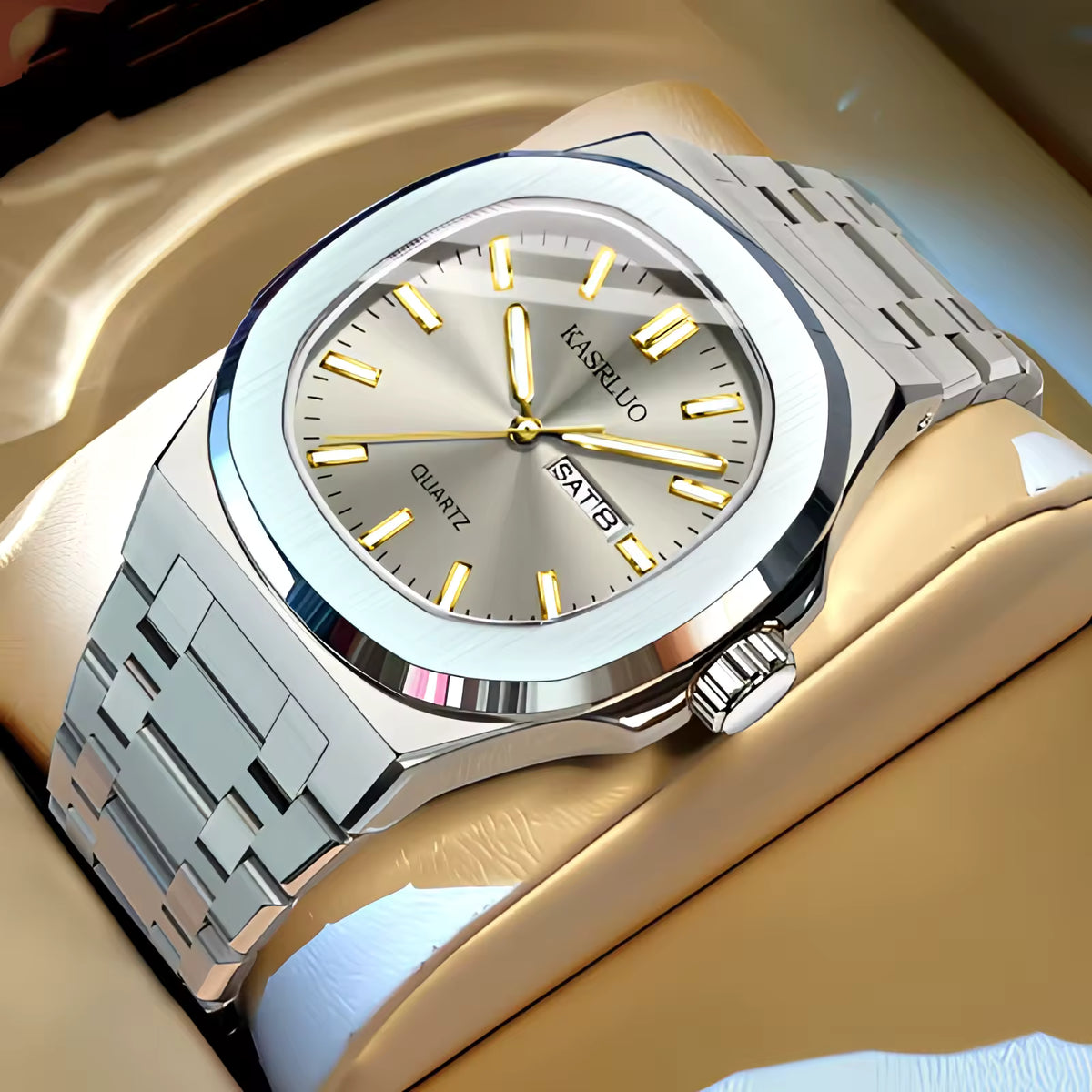 KASRLUO MENS'S QUARTZ WATCH PREMIUM EDITION