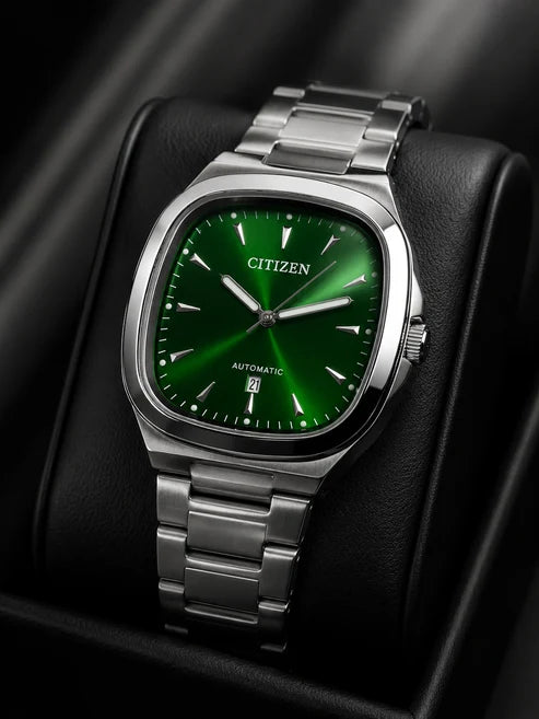 MODERN EXECUTIVE SQUARE CHAIN WATCH